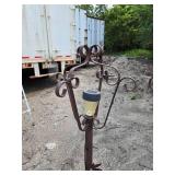 Lot of 3 Solar Garden or Yard Decor Items - Unsure if solar lights work