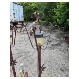 Lot of 3 Solar Garden or Yard Decor Items - Unsure if solar lights work