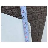 Large Aluminum Face and Back Sign