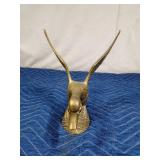 Solid brass duck