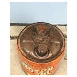 Vintage Farm-Oyl Motor Oil Metal Can