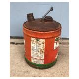 Vintage Farm-Oyl Motor Oil Metal Can