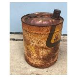Vintage Cenex Metal Motor Oil Can