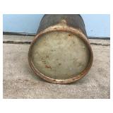 Vintage Metal Milk Can - Has Sanna Dairies Inc. etched into the side