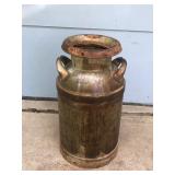 Vintage Metal Milk Can - Has Sanna Dairies Inc. etched into the side