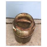 Vintage Metal Milk Can - Has Sanna Dairies Inc. etched into the side
