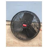 Dayton 18” Diameter Air Circulating Oscillating Wall Mount Fan