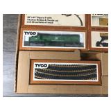 Vintage HO Scale Tyco Train Set with Extra Bachmann HO & N Power Pack - 13 Pieces Total with Paperwork