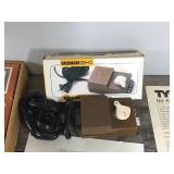 Vintage HO Scale Tyco Train Set with Extra Bachmann HO & N Power Pack - 13 Pieces Total with Paperwork