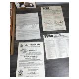 Vintage HO Scale Tyco Train Set with Extra Bachmann HO & N Power Pack - 13 Pieces Total with Paperwork