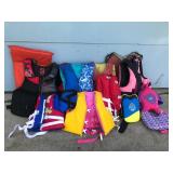Lot of Life Jackets