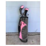 Women’s Titech Golf Bag with Golf Club Set