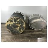 Vintage Minnow Bucket & Minnow Trap