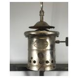 2 - Vintage Gas Lamp Lanterns and a Vintage Air Pump - Coleman & American Gas Machine Co.
