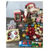 Lot of Vintage Christmas Decorations & More
