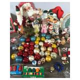 Lot of Vintage Christmas Decorations & More