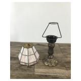 Stained Glass Shade Candle Holder