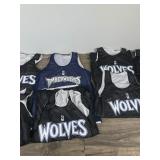 9 - Russell Athletics NBA Youth Minnesota Timberwolves Jerseys - Sizes listed in description