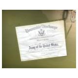 Vintage US Military Foot Locker