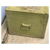 Vintage US Military Foot Locker