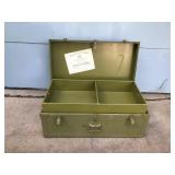Vintage US Military Foot Locker