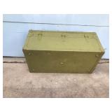 Vintage US Military Foot Locker