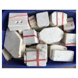 Large Tote of Ceramic Molds