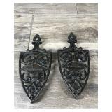 Vintage Cast Iron Grain Belt Trivets