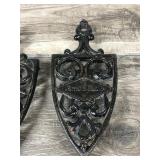 Vintage Cast Iron Grain Belt Trivets