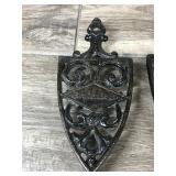 Vintage Cast Iron Grain Belt Trivets