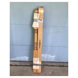 2 - Solid Oak Starting Newel Post Manufactured by Colonial Stair & Woodwork