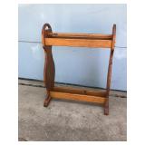 Solid Wood Quilt Rack