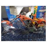 2004 American chopper series Fire Bike die cast (Made with over 75 parts)