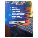 2004 American chopper series Fire Bike die cast (Made with over 75 parts)