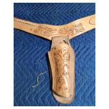 J. C. Higgins #10743 pistol/ammo holder leather belt
