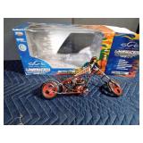 Black Widow die cast motorcycle from American Chopper Series in original box (Made out of over 75 parts)