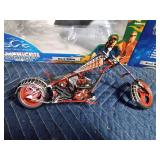 Black Widow die cast motorcycle from American Chopper Series in original box (Made out of over 75 parts)
