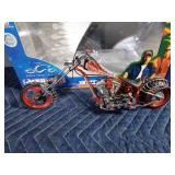 Black Widow die cast motorcycle from American Chopper Series in original box (Made out of over 75 parts)