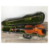 Vintage Violin with Case & Bow