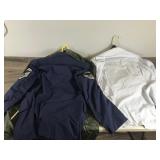 USAF Military Senior Master Sargent Dress Uniform with Pants, Shirt, Ribbons and Protective Cover