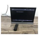 Vizio 18” TV with Remote & TV Mount on Back