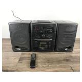 Fisher Stero with Radio-Remote-Cassette Player & 6 Disc CD Changer