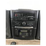 Fisher Stero with Radio-Remote-Cassette Player & 6 Disc CD Changer