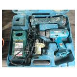 3 Makita Routers & 1 Drill
