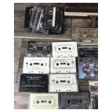 Lot of Cassette Tapes with Case