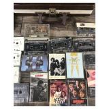 Lot of Cassette Tapes with Case