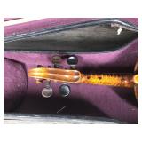 Vintage Violin, Case, 2 Bows, Paperwork & More