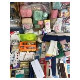 Lot of Sewing-Knitting-Craft Material  & More