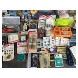 Lot of Sewing-Knitting-Craft Material  & More
