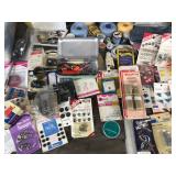 Lot of Sewing-Knitting-Craft Material  & More